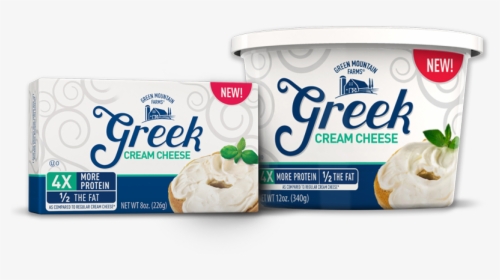 Green Mountain Farms Cream Cheese & Yogurt - Cream Cheese, HD Png Download, Free Download