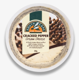 Cracked Pepper Cream Cheese, HD Png Download, Free Download