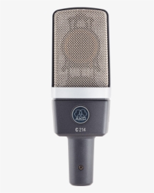 Akg C214 Condenser Microphone - Condenser Microphone Transparent Background, HD Png Download, Free Download