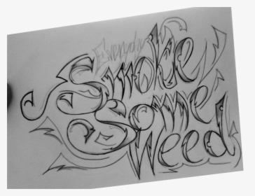 Transparent Realistic Smoke Png - Smoke Some Weed Tattoo, Png Download, Free Download