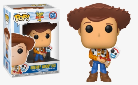 Woody Holding Forky Funko Pop, HD Png Download, Free Download