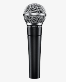 Microphone Png Image - Shure Sm58, Transparent Png, Free Download