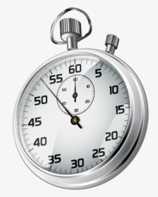 Realistic Stopwatch Timer On Transparent Background - Transparent Background Timer Clipart, HD Png Download, Free Download
