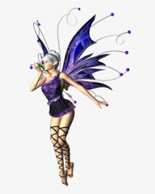 Girl, Woman, Fairy, Elf, Wings, 3d, Isolated, HD Png Download, Free Download