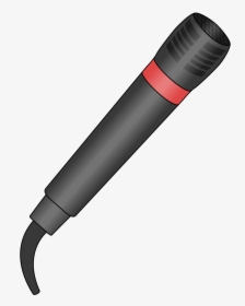 Microphone Transparent Clipart Simple Microphone Png - Microphone Clip Art, Png Download, Free Download