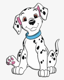 Puppy Dalmation Cliparts Dalmatian Clip Art En Transparent - Printable 101 Dalmatians Coloring Pages, HD Png Download, Free Download