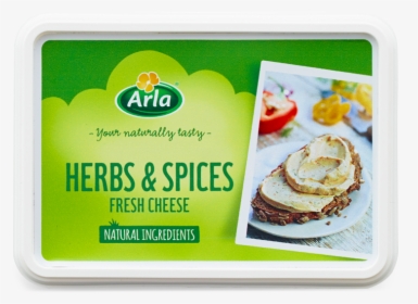 Arla Cream Cheese Herbs, HD Png Download, Free Download