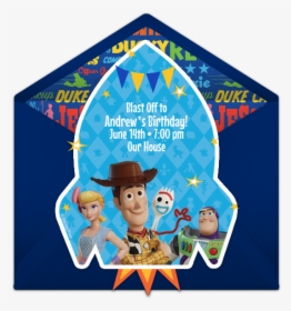 Toy Story 4 Invitation Template Free, HD Png Download, Free Download