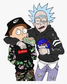 Rick And Morty Adidas Rick E Morty Supreme Hd Png Download Kindpng