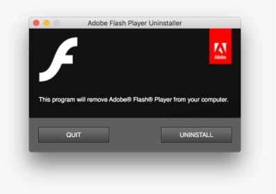 Adobe Flash Uninstaller - Remove Flash Player Mac, HD Png Download, Free Download