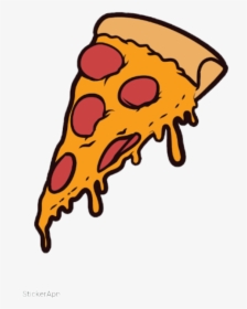 Tumblr Pizza - Stickers Pizza, HD Png Download, Free Download
