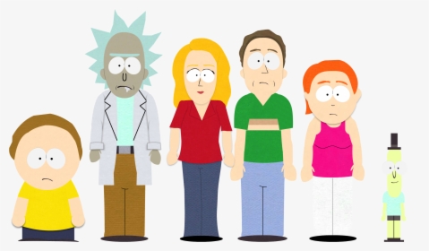 Rick Y Morty South Park, HD Png Download, Free Download