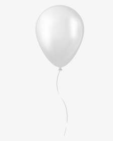 Balloon Png White - White Balloon Transparent Background, Png Download, Free Download