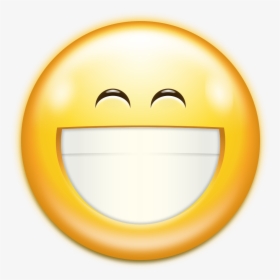 Hd Smile Png Transparent Background - Big Smile Emoji Png, Png Download, Free Download