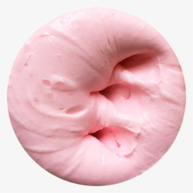 Strawberry Cream Cheese Slime - Macro Photography, HD Png Download, Free Download