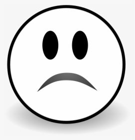 Clipart Disappointed Face - Sad Face Emoji Drawing, HD Png Download, Free Download