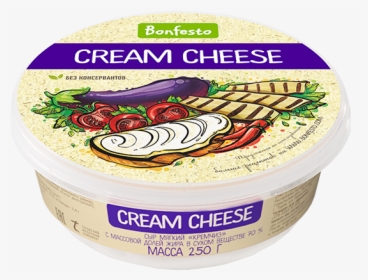 Cream Cheese - Сыр Крем Чиз Бонфесто, HD Png Download, Free Download