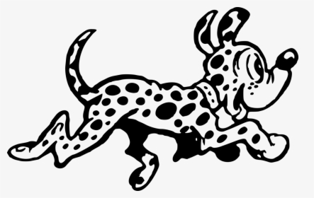Dalmatian Clipart Puppy Dog Tail, HD Png Download, Free Download