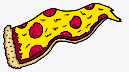 Pizza08 - Grime Art Pizza Png, Transparent Png, Free Download