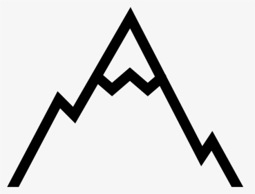 Mountain Icon Vector - Transparent Background Mountain Icon, HD Png Download, Free Download