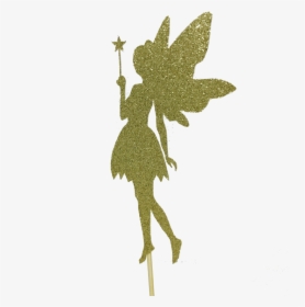 Magical Fairy Cake Topper - Silueta Campanita Png, Transparent Png, Free Download
