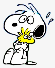 Sick Clipart Snoopy - Snoopy And Woodstock, HD Png Download, Free Download