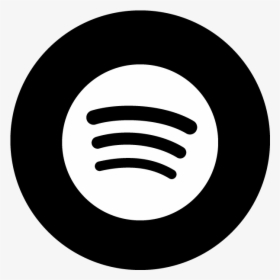 Instagram Icon Black Circle Png Png Download Spotify Logo