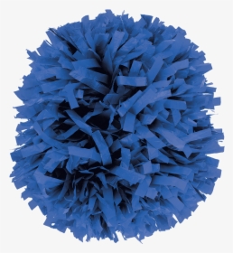 Blue Pom Poms - White Cheer Pom Poms, HD Png Download, Free Download