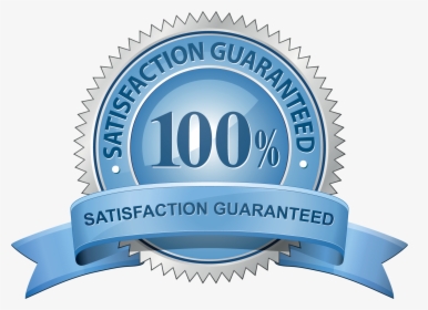 100% Satisfaction Guarantee Blue, HD Png Download, Free Download