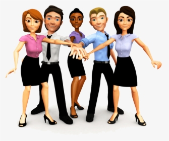 Clip Art Cartoon Team - Warm Welcome Greetings, HD Png Download, Free Download