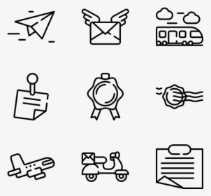 Post Office - Beach Icons, HD Png Download, Free Download