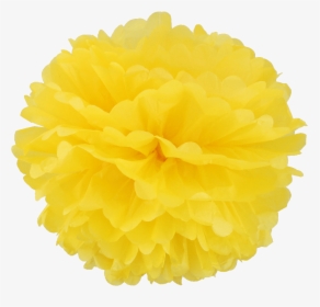Tissue Pom Pom Yellow, HD Png Download, Free Download