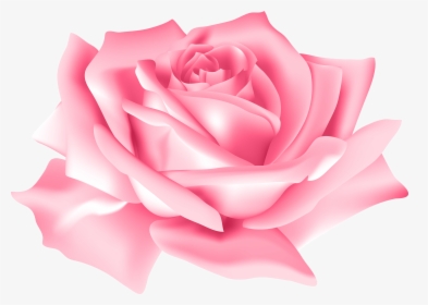 Pink Rose Flower Png Clip Art Image - Rose Pink Flower Png, Transparent Png, Free Download