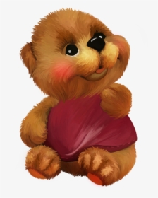 Transparent Bear - Cuddly Teddy Bear Cartoon, HD Png Download, Free Download