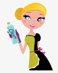 Tulsa Clean Team View - House Cleaning Cartoon, HD Png Download, Free Download