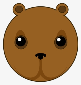 Bear Svg Clip Arts - Cute Animal Head Art, HD Png Download, Free Download