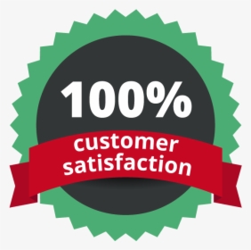100% Customer Satisfaction - 100% Customer Satisfaction Logo Png, Transparent Png, Free Download
