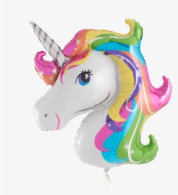 Transparent Rainbow Unicorn Png - Balloon, Png Download, Free Download