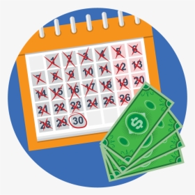 Calendar With Money - Vpn Free 30 Day, HD Png Download, Free Download