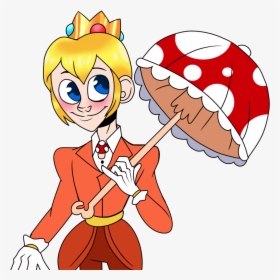 Thought I’d Talk A Bit About My Trans Man Peach Au - Cartoon, HD Png Download, Free Download