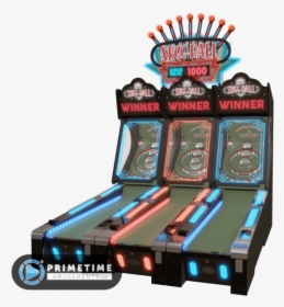Skee-ball Glow By Bay Tek Entertainment - Video Game Arcade Cabinet, HD Png Download, Free Download