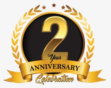 2nd Year Anniversary Graphic Leading Photograph - 2nd Anniversary Logo Png, Transparent Png, Free Download
