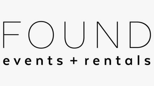 Found Events Rentals - Line Art, HD Png Download, Free Download