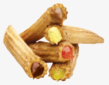 Spainish Food Png - Churros Rellenos Png, Transparent Png, Free Download