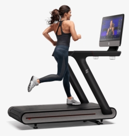 Peloton Basics Package - Peloton Treadmill On Incline, HD Png Download, Free Download