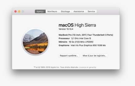 Mac Macbook Pro 2018, HD Png Download, Free Download