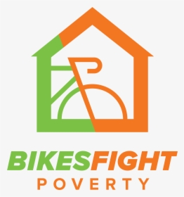 Bikes Fight Poverty Logo Centered - Graphic Design, HD Png Download, Free Download