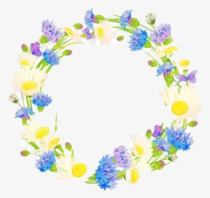 Floral Garland Png Photo - Circle, Transparent Png, Free Download