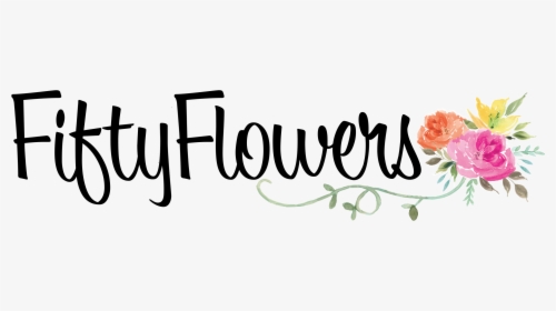 Fifty Flowers Logo Png, Transparent Png, Free Download