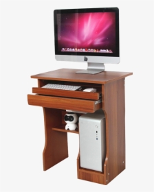 Knock Down Wooden Computer Desk Table/ Wooden Computer - Computer Desk, HD Png Download, Free Download